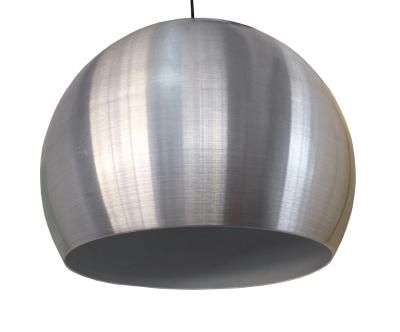 China With brushing on surface brushing on outdoor aluminum silver round price aluminum lamp cover for sale