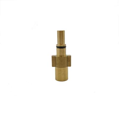 China Brass Internal Thread G1/4 Foam Kettle High Pressure Adapter , Water Gun High Pressure Adapter for sale