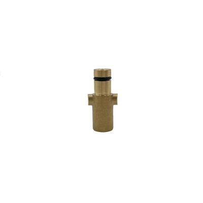 China Brass Internal Thread G1/4 Foam Kettle High Pressure Adapter , Water Gun High Pressure Adapter for sale