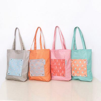 China Eco-Friendly Shopping Bag High Quality Reusable Eco Friendly Tote Bag Women Shopping Bag Reusable With Custom LOGO for sale