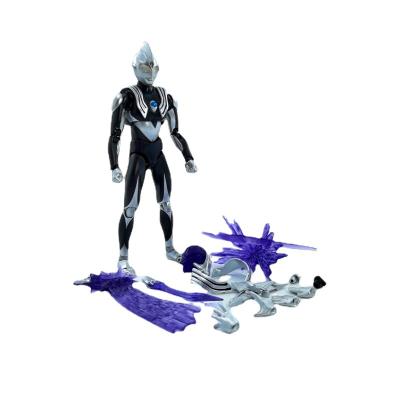 China Cartoon Toy Hot Sale ultraman18-joint Movable ACT Tiga Doll Dark Toy for sale