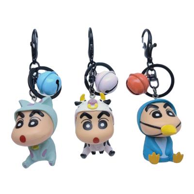 China Hot Sale Newbie 6 Lovely Gift Cartoon Pencil Small Animal Model Toy Doll Keychain Pendant Figure for sale