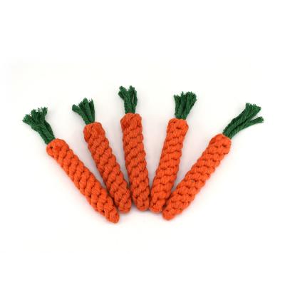 China Amazon Stocked Hot Handle Chewing Toys With Strong For Pets Sleek Ball Knot Dog Teeth Grind PET ROPE TOY for sale