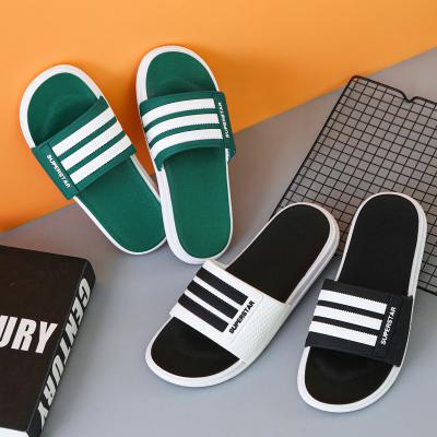 China 2022 Fashion Korean Trend Platform Slides Men's Shoes Slippers Shoes For Couples Thick Unique Slide Sandals Men Slip for sale