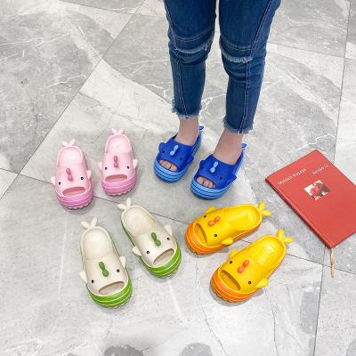 China Fashion Trend Kids Slippers Kids Toddler Girl Shoes Summer Cartoon Beach Shoes Infant Sandals Baby Boy Slippers Shoe for sale