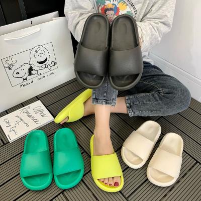 China Fashion trend chanclas pvc casual colorful house woman 2022 new style summer style indoor bedroom home bathroom slips slippers for sale