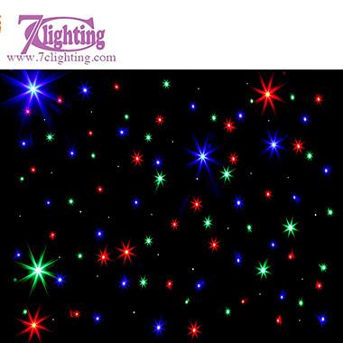 China RGB LED Curtain,Stage DJ Event Backdrop LED Twinkle Curtain for sale