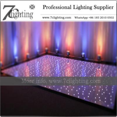 China Twinkling LED Dance Floor Panel Decoration Flooring for Wedding Parties for sale