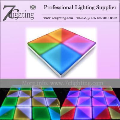 China 1sqm RGB LED Dance Floor for Party Events for sale