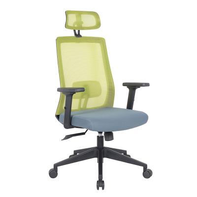 China Wholesale Adjustable Ergonomic Home Office Furniture Nylon Frame BIFMA (Height) Mesh Office Computer Chair With Adjustable Lumbar Support for sale