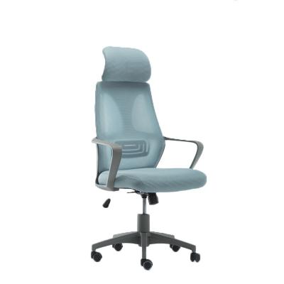 China Adjustable (height) modern grey executive ergonomic mesh high back swivel chair in office and home for sale