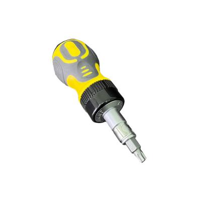 China Household DIY Repair Tool Newcomer Conveniently Stowed 12 Away Customized In 1 Bit Screwdriver for sale