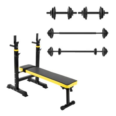 China Home Use Home Fitness 30kgs Barbell Set Barbell Rack for sale