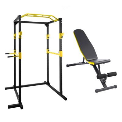 China Indoor High Quality Multi-functional Gym Power Tower with Cushion Power Rack Power Tower for sale