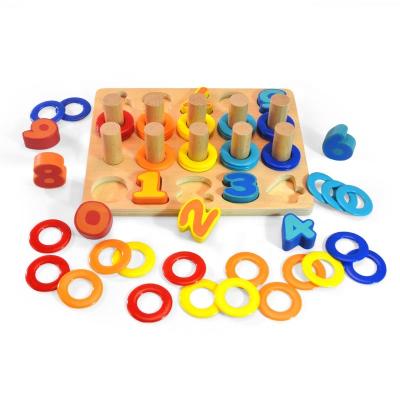 China Wooden Montessori Toys Educational Math Wooden Toys, Math Toys for Kids, Educational Math Toy Digital Toy for sale