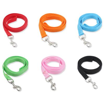 China Thoughtful Wholesale Dog Hook Lead Training Walking 120cm Dog Leash Manufacturers Nylon Rope Dog Leash for sale