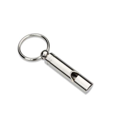 China Stocked Training Dog Aluminum Alloy Metal Whistle Dog Whistle For Recall Training Stop Barking for sale