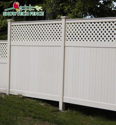 China Easily Assembled High Quality Barrier American Style PVC Privacy Screen for sale