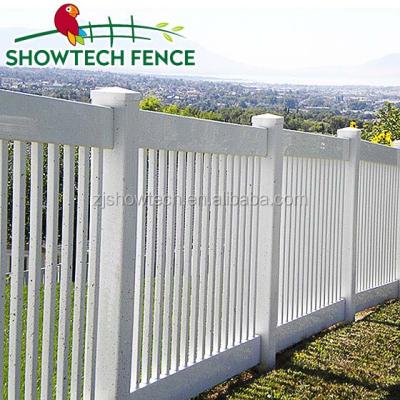 China Easily Assembled Fashionable Showtech Decoration Vinyl Home Fence Pool Barrier for sale