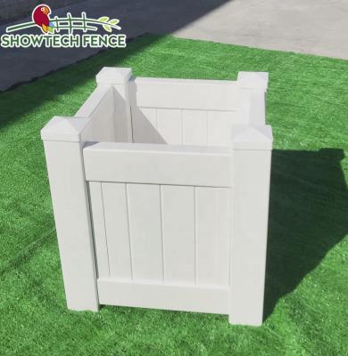 China CLASSIC Plastic Vinyl Outdoor Garden Planter Box for sale