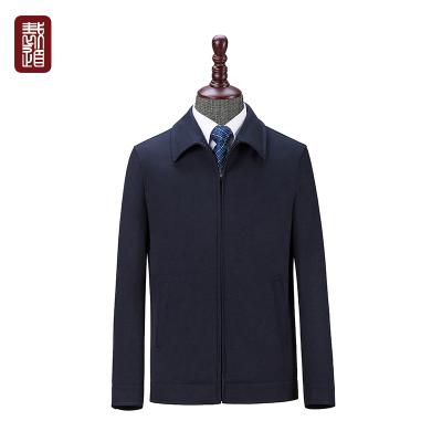 China Navy Anti-Shrink Slim Fit Blazer For Men's Zipper Jackets- Wholesale for sale