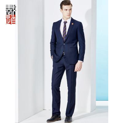 China Classic Design 30% Wool Blend Coat Breeches Anti-Shrink Business Men Suits for sale