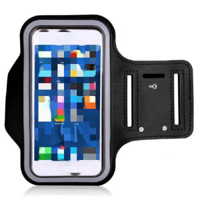 China 5.5 Inch Adjustable Workout Band Water Resistant Universal Waterproof Cell Phone Armband, Main Holder and Screen Protector for sale