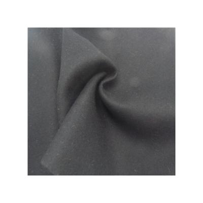 China Wind Proof Double Face Melton Cloth Weight Wool Plain Dyed Color Overcoat Woven Fleece Textile For Overcoat for sale