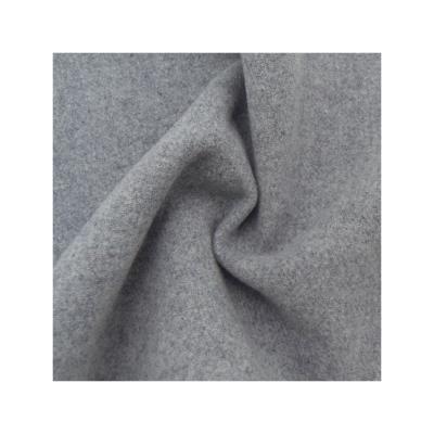 China Wind Proof Double Face Wool Polyester Blended Fabric Two Sides Wool Wool Fabric Leisure Fleece Fancy Woven For Overcoat for sale