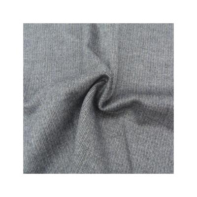 China Plain Wind Proof Face Over Coating Wool Vertical Stripe Clothwoven Fleece Textile For Costume for sale