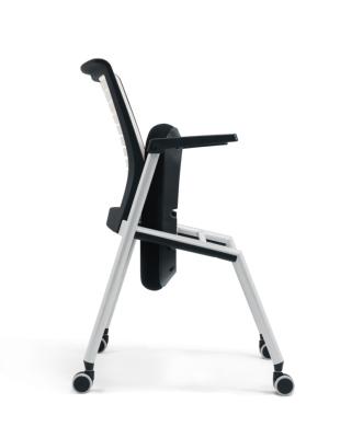 China Foldable Training Chair With Writing Board Office Conference Room Chair for sale