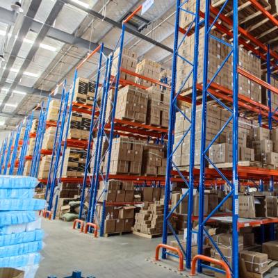 China 500KG 1000KG 2000KG 3000KG Warehouse Heavy Duty Storage Shelving Rack Medium Duty Shelving for sale