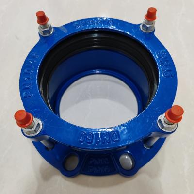 China Malleable PVC Iron Pipe Fitting And Joint Coupling Flange Adapter Dismantling Joint DN40-DN800 for sale