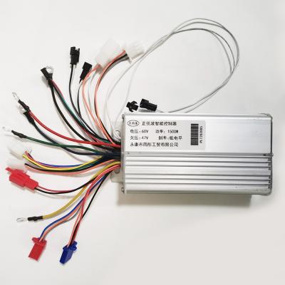 China Hall 60V 1500W 1500 Watt Brushless Electric Scooter Hub Motor DC Controller BLDC Controller 60 Voltage for ebike e scooter dirt bike for sale