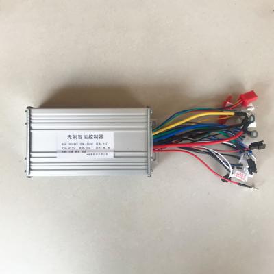 China Hall Hub 36V 48V 500W Motor Brushless Controller E-Bike Controller Electric Bicycle Scooter BLDC Controller for sale