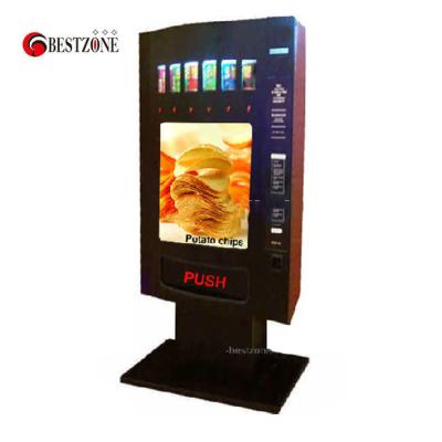 China Dispense Small Packet Products Operate Bank Vending Machines With Card Reader for sale