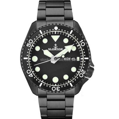 China High Fashion Automatic Diver Date Watches Men Waterproof Wrist With Custom Logo for sale