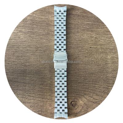 China 316L Wholesale Stainless Steel 22 Mm 316L End Link SKX Stainless Solid Watch Band for sale