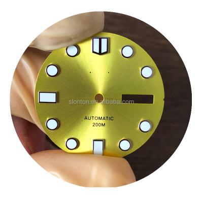 China Slonton watch dial manufacturer nh35 brass custom dial, watch dial custom for sale