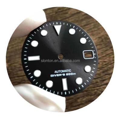 China Brass High Quality Custom Logo Watch Dial Super Bright For NH Movement for sale