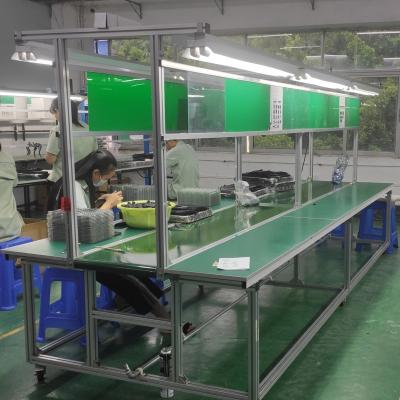 China Customized high quality rubber customer conveyor laptop assembly line request for sale