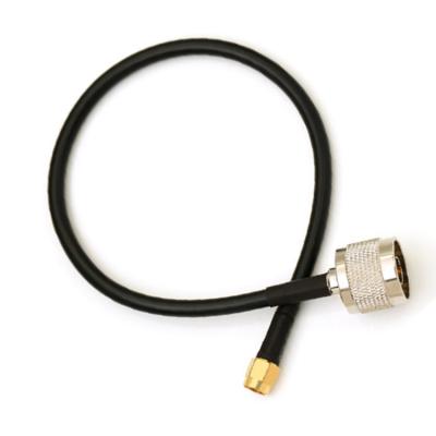 China Factory Direct Connector Customization RF N Bulkhead Jack To Coaxial RP-SMA Adapter Socket Female Optical Transmitter RG213 RG58 LMR240 for GSM for sale