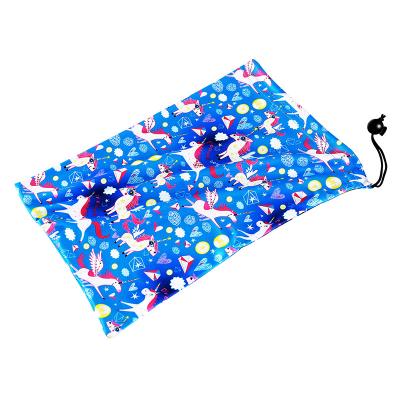 China MAKE UP Full Color Microfiber Drawstring Tablet Bag Wholesale Microfiber Cloth Pouch for sale