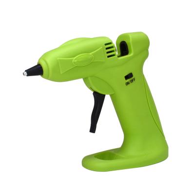 China Wholesale Direct 25W Lithium Battery Not Rated USB Charging Green Wireless Hot Melt Glue Gun for sale