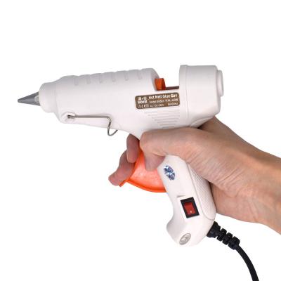 China Unrated Wholesale Direct Sales Quality Art Repair 1.0 Mm Copper Nozzle Hot Glue Gun for sale