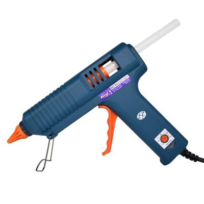 China DIY Customized Direct Selling Green 150 Watt Fast Heating Melt High Temperature Industrial Hot Glue Gun for sale