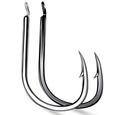 China 11#-20# 30pcs/bag high carbon steel barbed fish hook hooks for saltwater and freshwater 11#-20# for sale