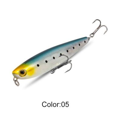 China New Saltwater Fish Lure Floating Pencil Lure 90mm Bait 11g Fish Wobblers Hard Bait Fishing Tackle Pencil Fishing Lure for sale