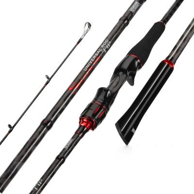 China Spinning Carbon Fishing Rods Carbon 2.1m / 2.4m Surf Casting Rod Casting Fishing Travel Rod for sale