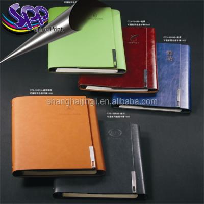 China Top Grade Colorful Hard Cover Note Pad loose-leaf  notebook Ring Binder A5 Diary Cover for sale